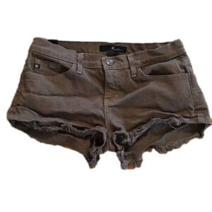 KANCAN. Green short shorts. Women’s size 27